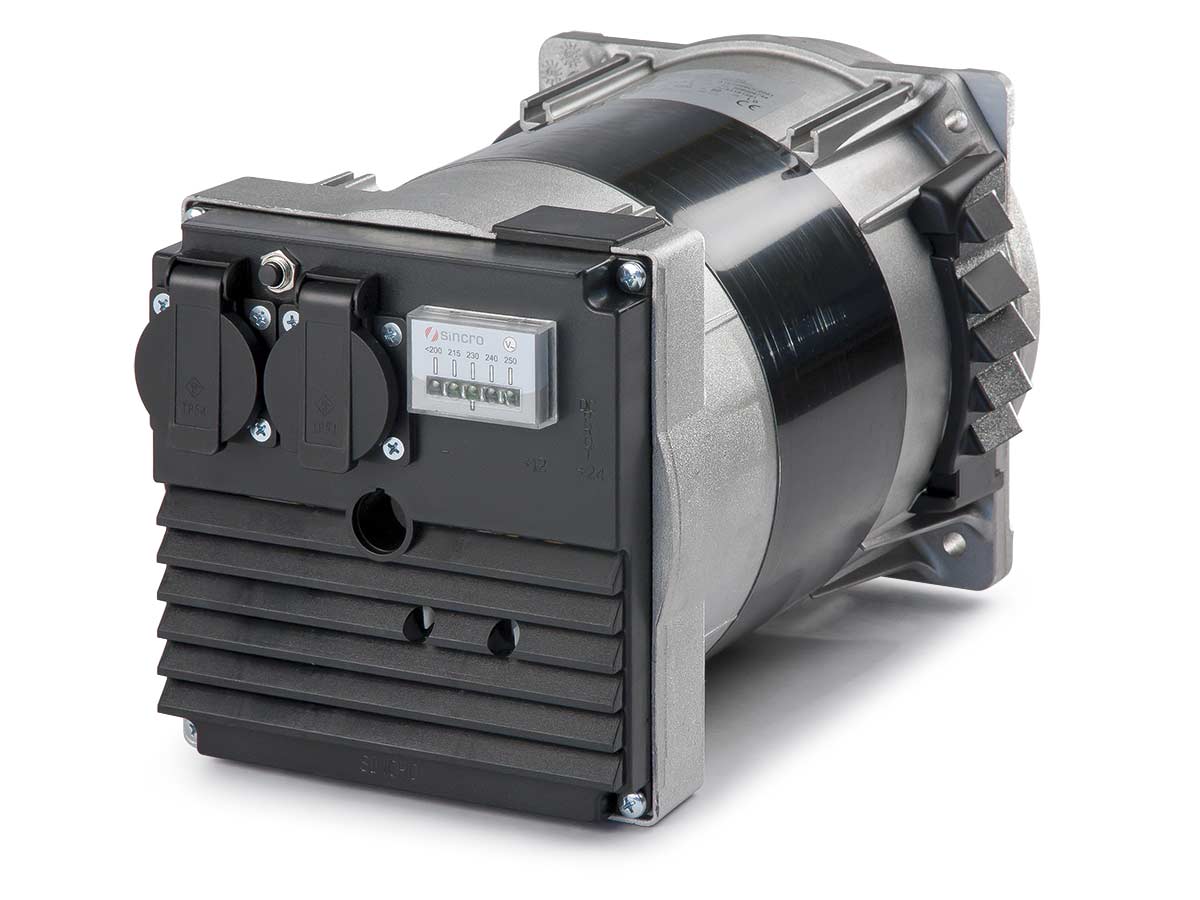 single phase 2 poles IP23 alternator