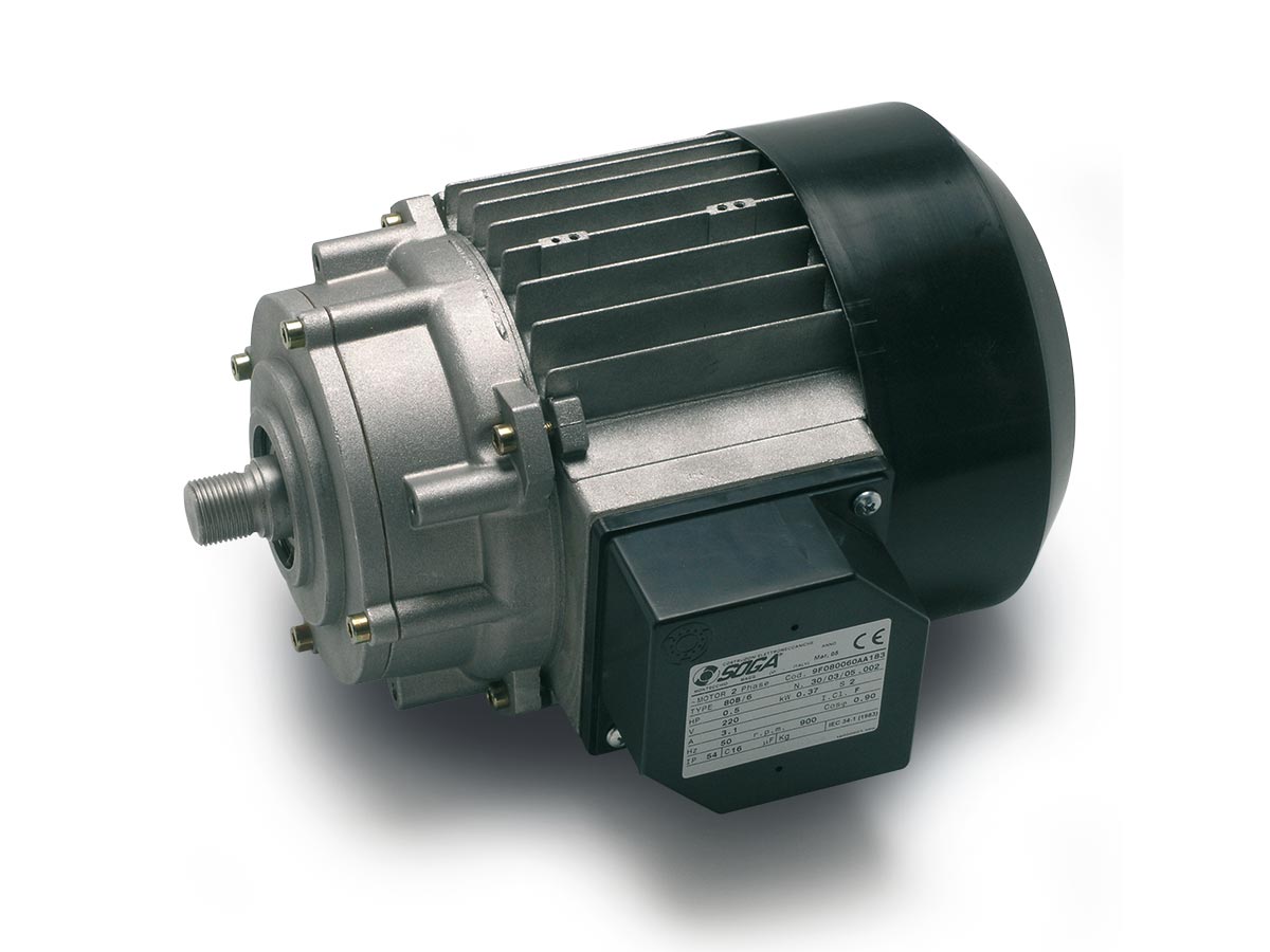 MOTORS WITH GEARBOX FOR IEC80 MOTORS