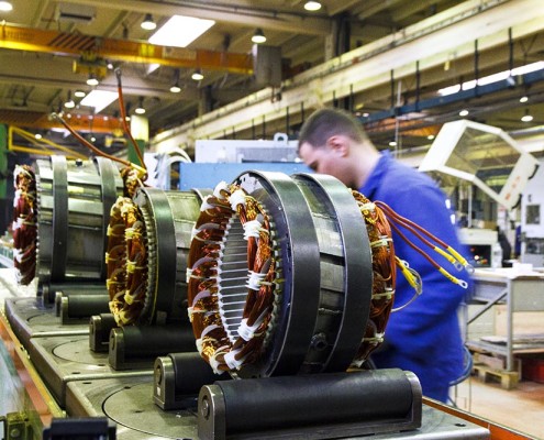 sogaenergyteam assembling industrial three phase generators